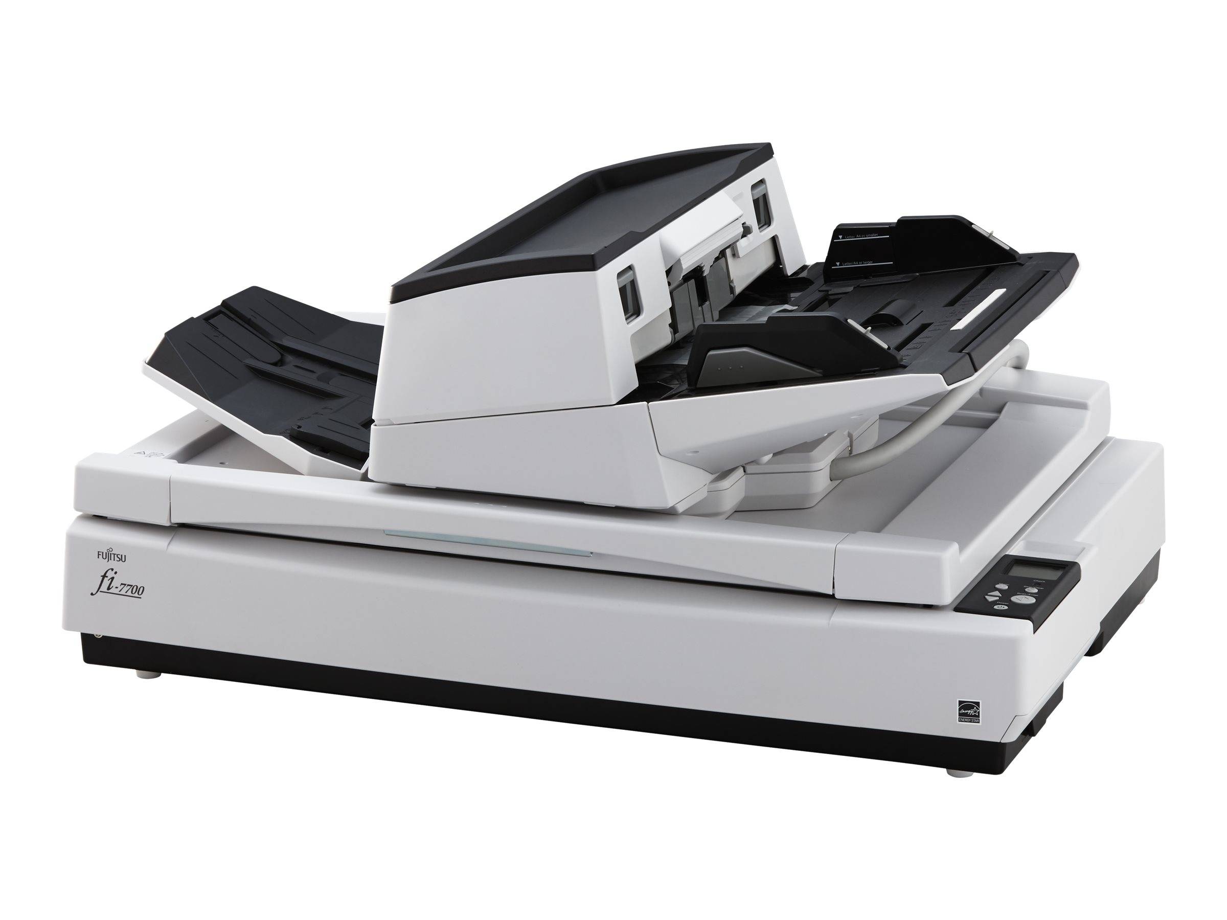 Fujitsu fi-7700 - Dokumentenscanner - Triple CCD - Duplex - ARCH B - 600 dpi x 600 dpi - bis zu 100 Seiten/Min. (einfarb