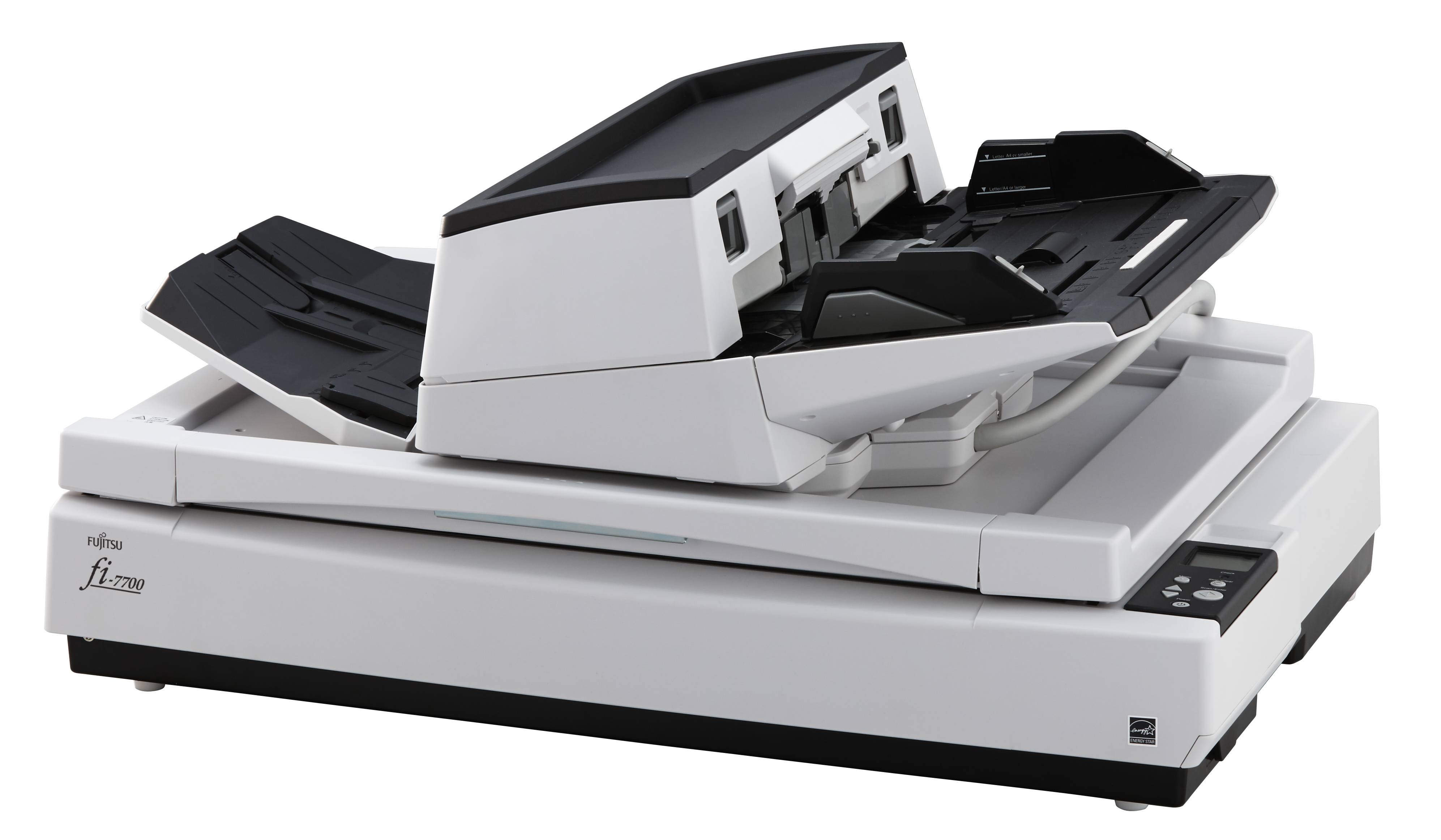 Fujitsu fi-7700 - Dokumentenscanner - Triple CCD - Duplex - ARCH B - 600 dpi x 600 dpi - bis zu 100 Seiten/Min. (einfarb