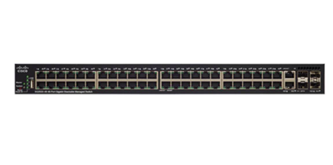Cisco Small Business SG350X-48P - Switch - managed - 48 x 10/100/1000 (PoE+)