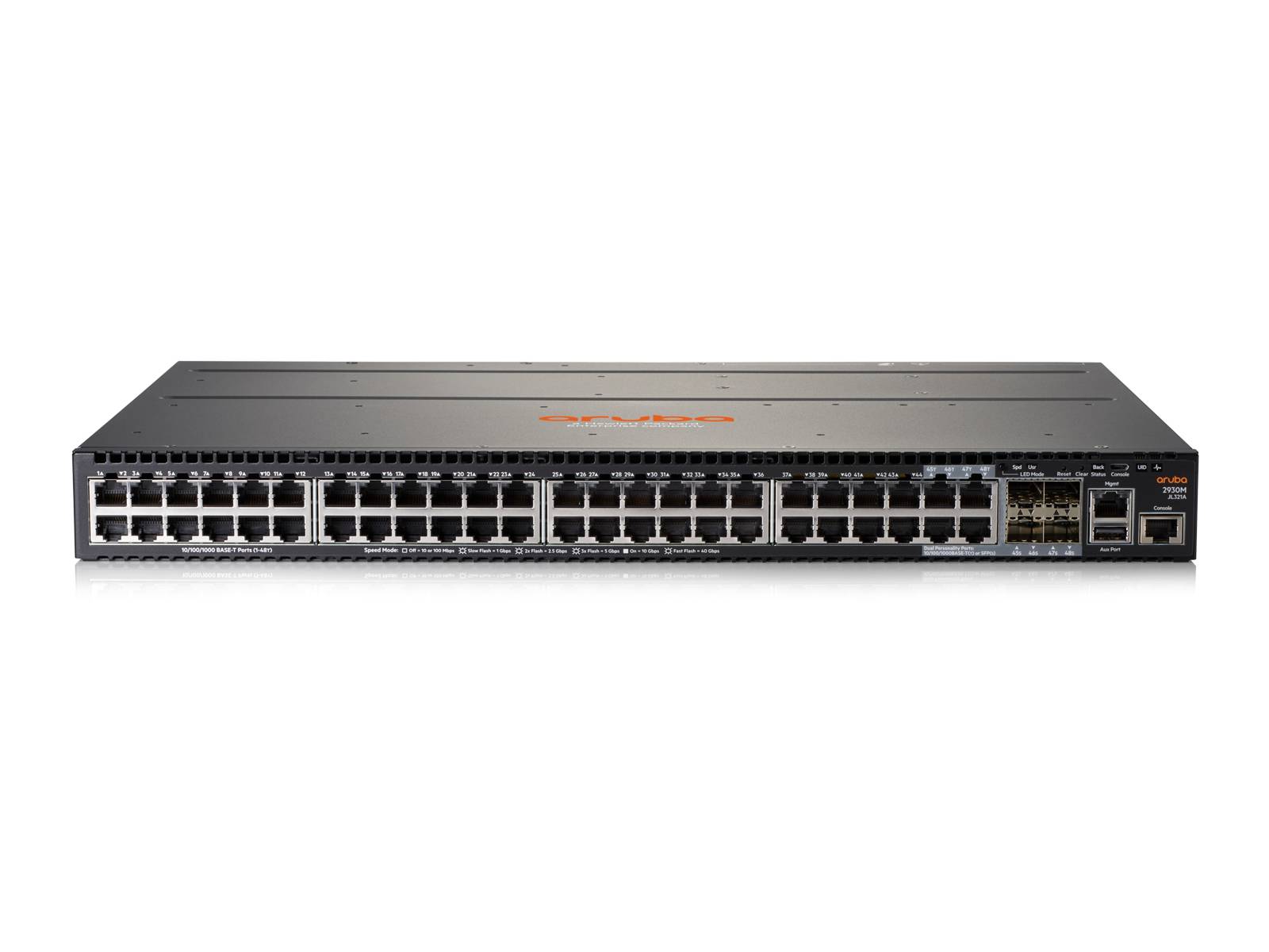 HPE Aruba 2930M 48G 1-Slot - Switch - L3 - managed