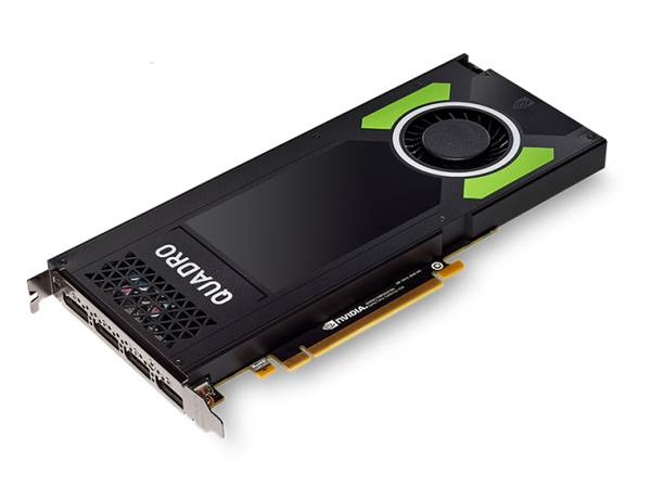 NVIDIA QUADRO P4000 - Grafikkarten - Quadro P4000 - 8 GB - PCIe x16 - 4 x DisplayPort