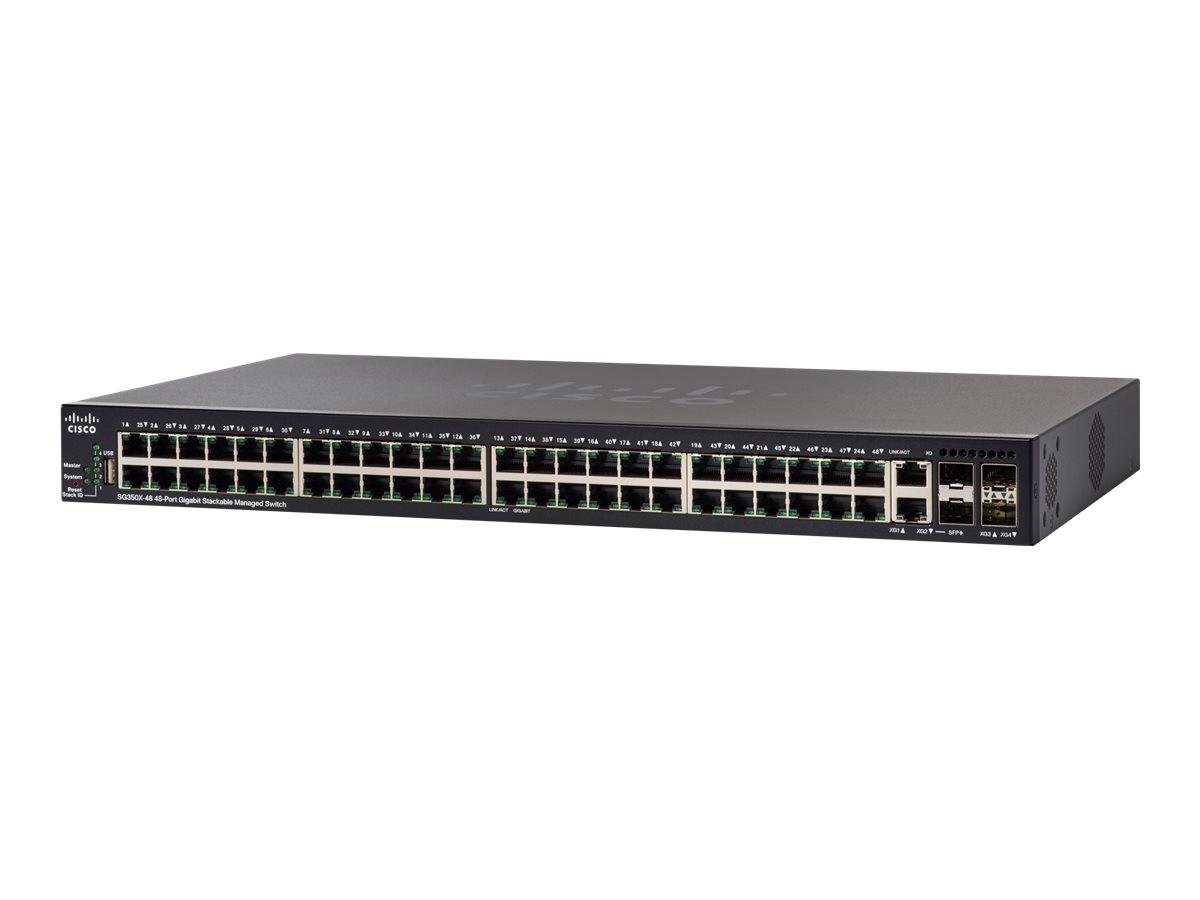 Cisco Small Business SG350X-48 - Switch - managed