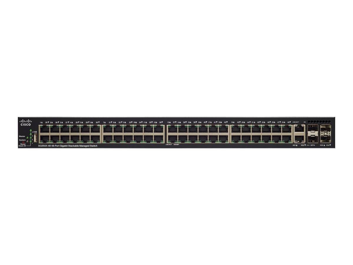 Cisco Small Business SG350X-48 - Switch - managed