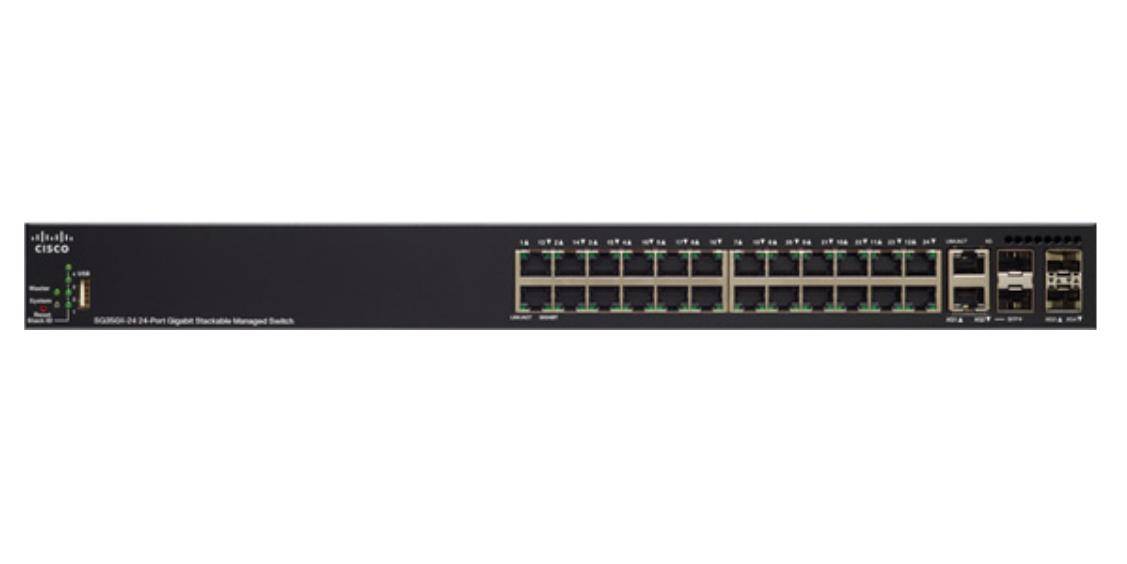 Cisco Small Business SG350X-24 - Switch - managed