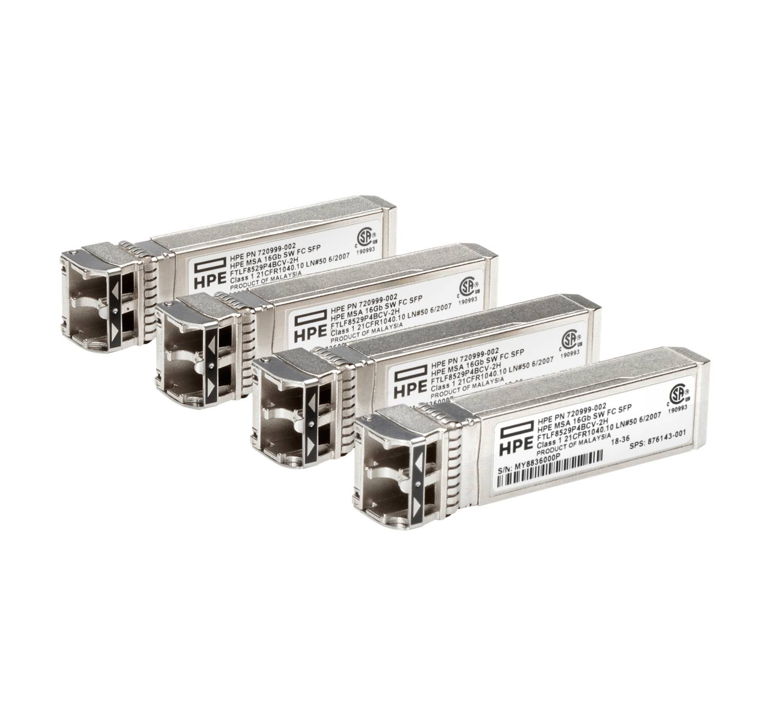 HPE - SFP+-Transceiver-Modul - 16Gb-Fibre-Channel (SW)