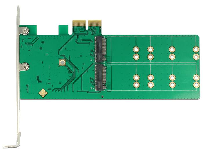 DeLOCK PCI Express Card > 4 x internal M.2 Key B