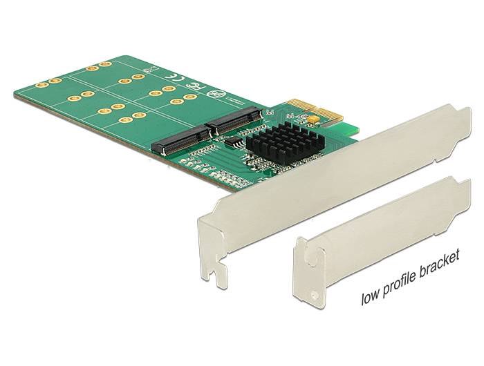DeLOCK PCI Express Card > 4 x internal M.2 Key B