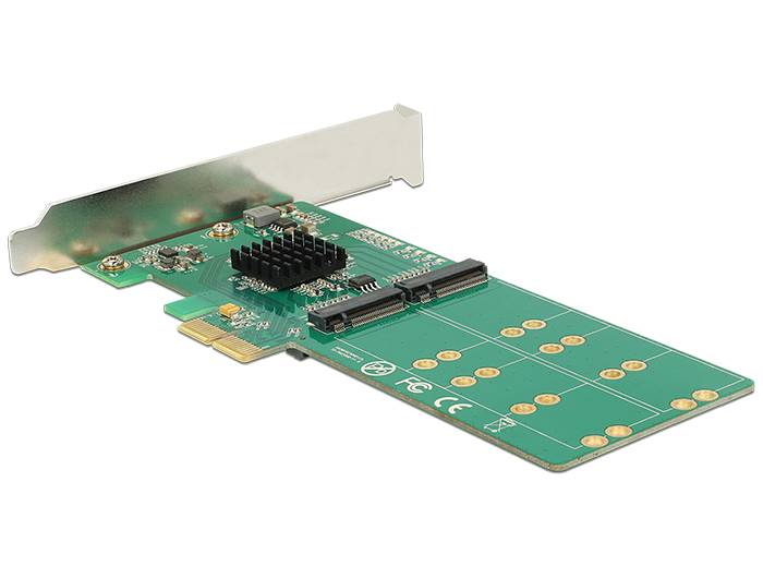 DeLOCK PCI Express Card > 4 x internal M.2 Key B