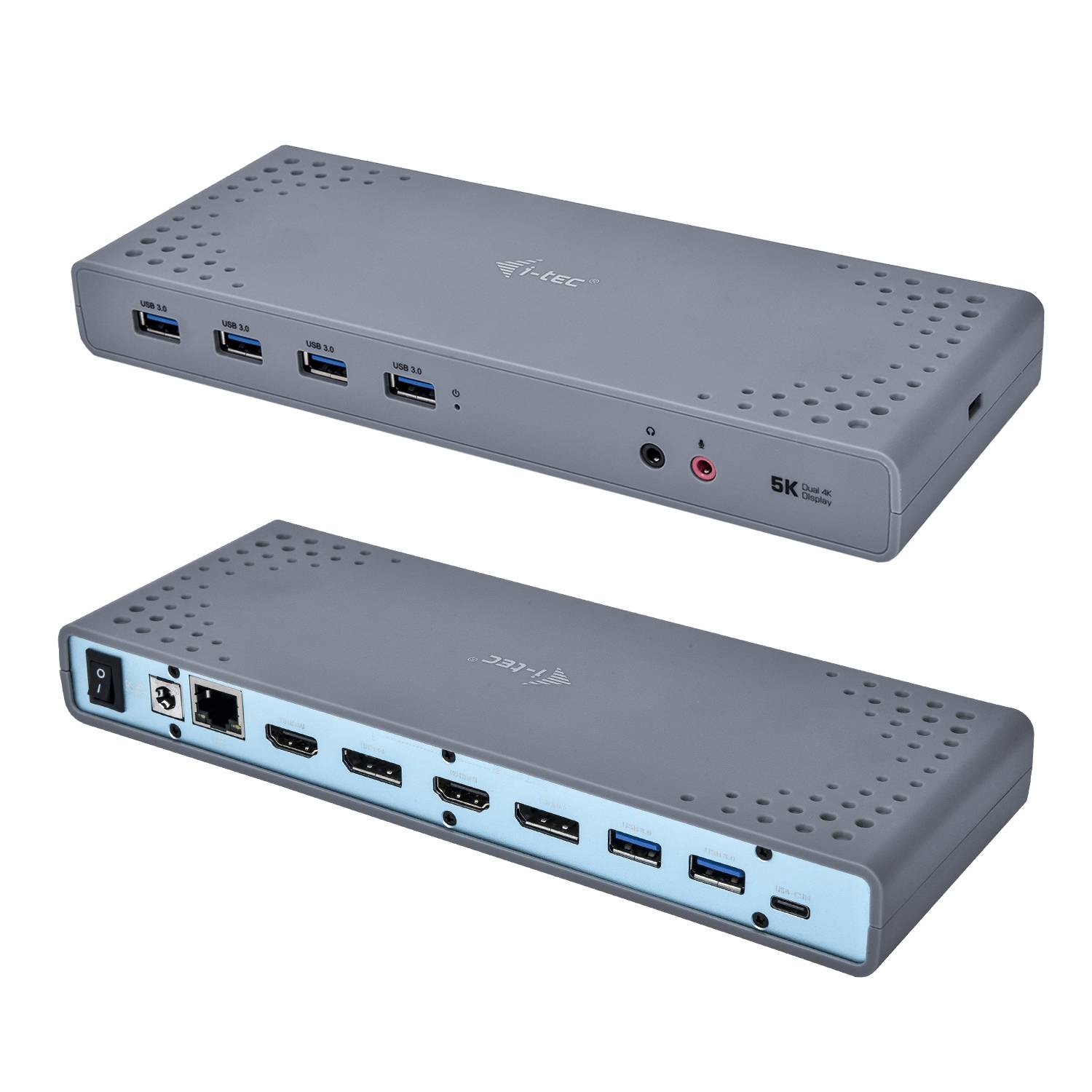 i-Tec USB-C / USB-A 3.0 4K Dual Video Docking Station