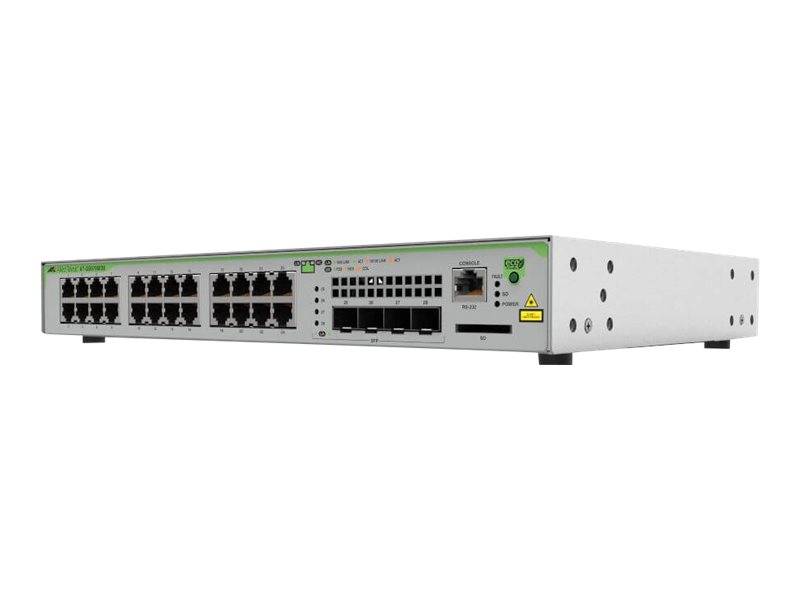 Allied Telesis CentreCOM AT-GS970M/28PS - Switch - L3 - managed - 24 x 10/100/1000 (PoE+)