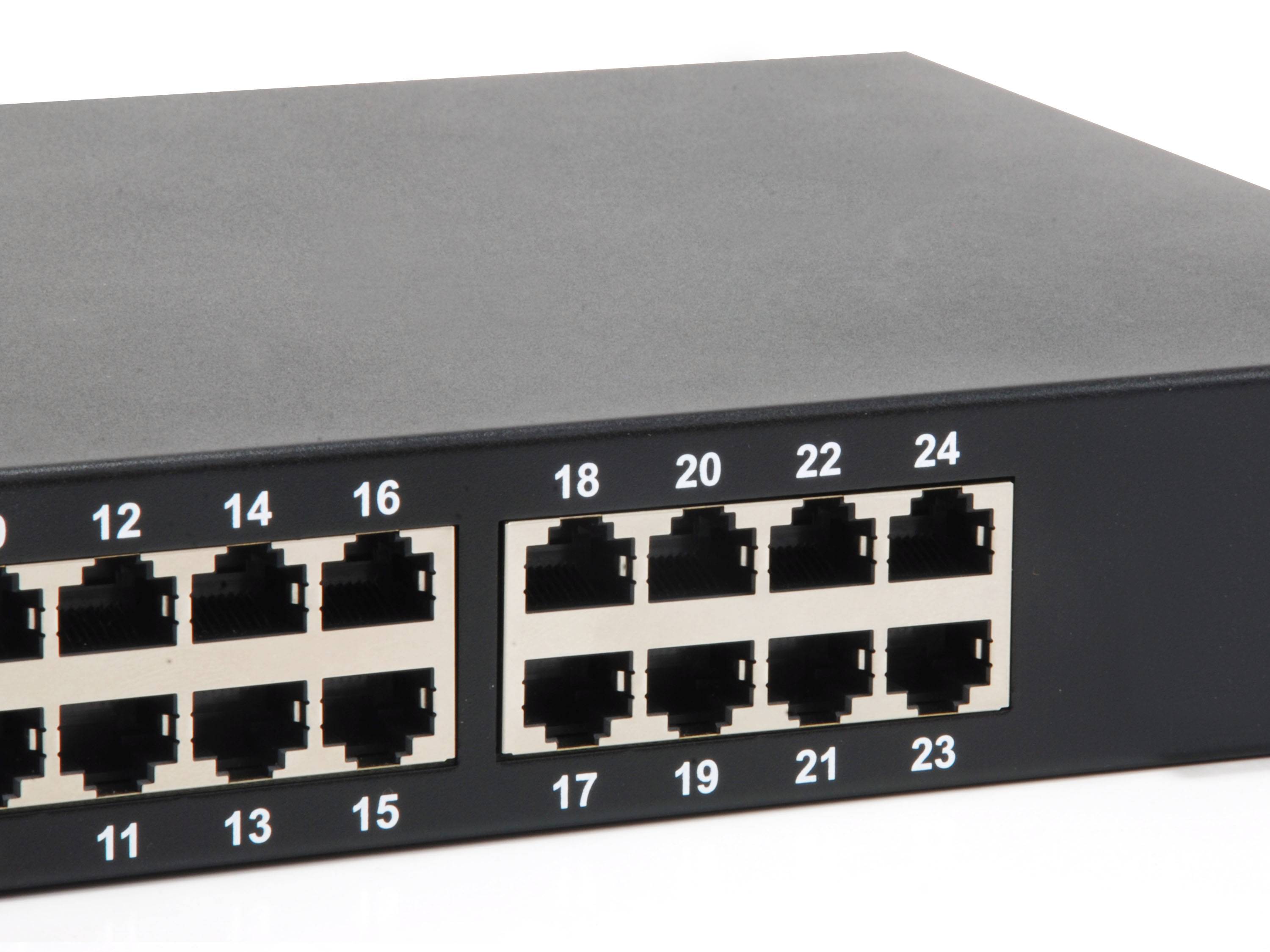 LevelOne GEP-2421W500 - Switch - 24 x 10/100/1000 (PoE)