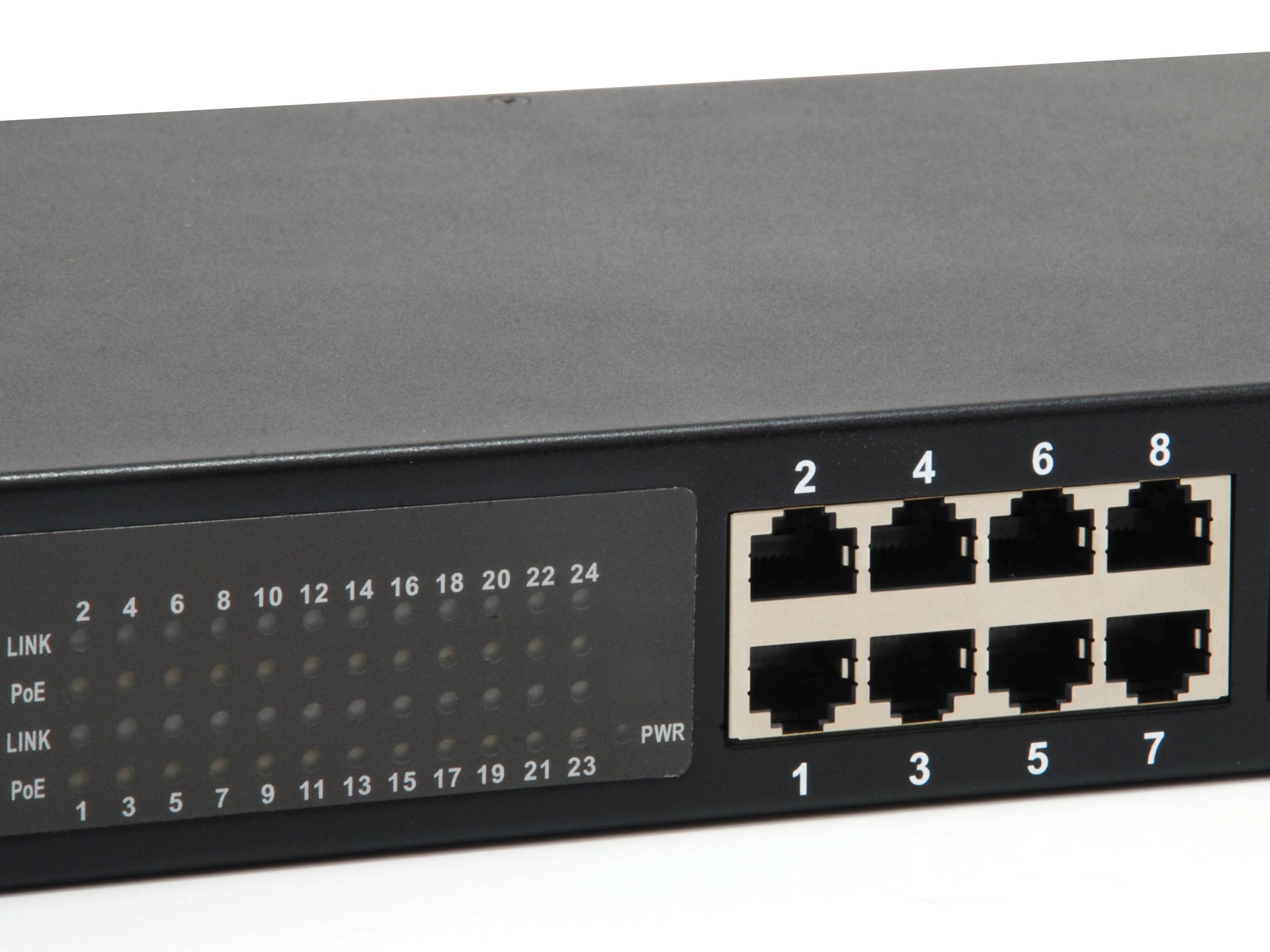 LevelOne GEP-2421W500 - Switch - 24 x 10/100/1000 (PoE)