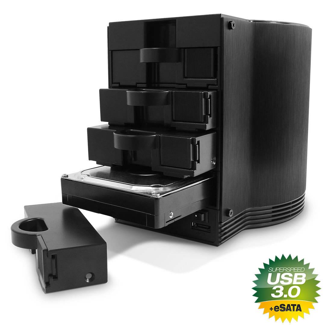FANTEC SQ-35U3e-6G - Festplatten-Array - 4 Schächte (SATA-600)