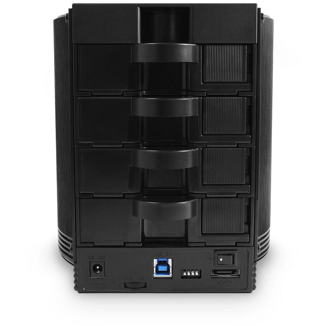 FANTEC SQ-35RU3e - Festplatten-Array - 4 Schächte (SATA-300)