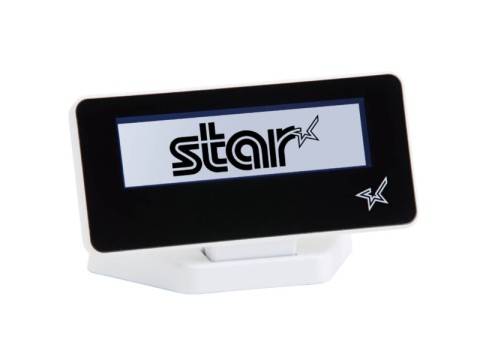 STAR MICRONICS - Star SCD222U - Kundenanzeige - USB - Piano Black