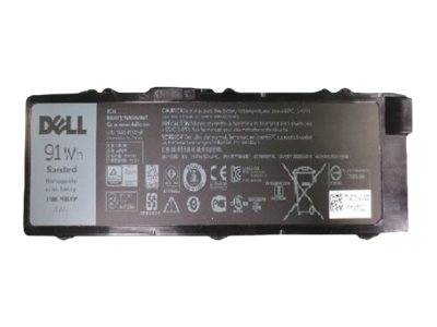 Dell Primary Battery - Laptop-Batterie - 1 x Lithium-Ionen 6 Zellen 91 Wh
