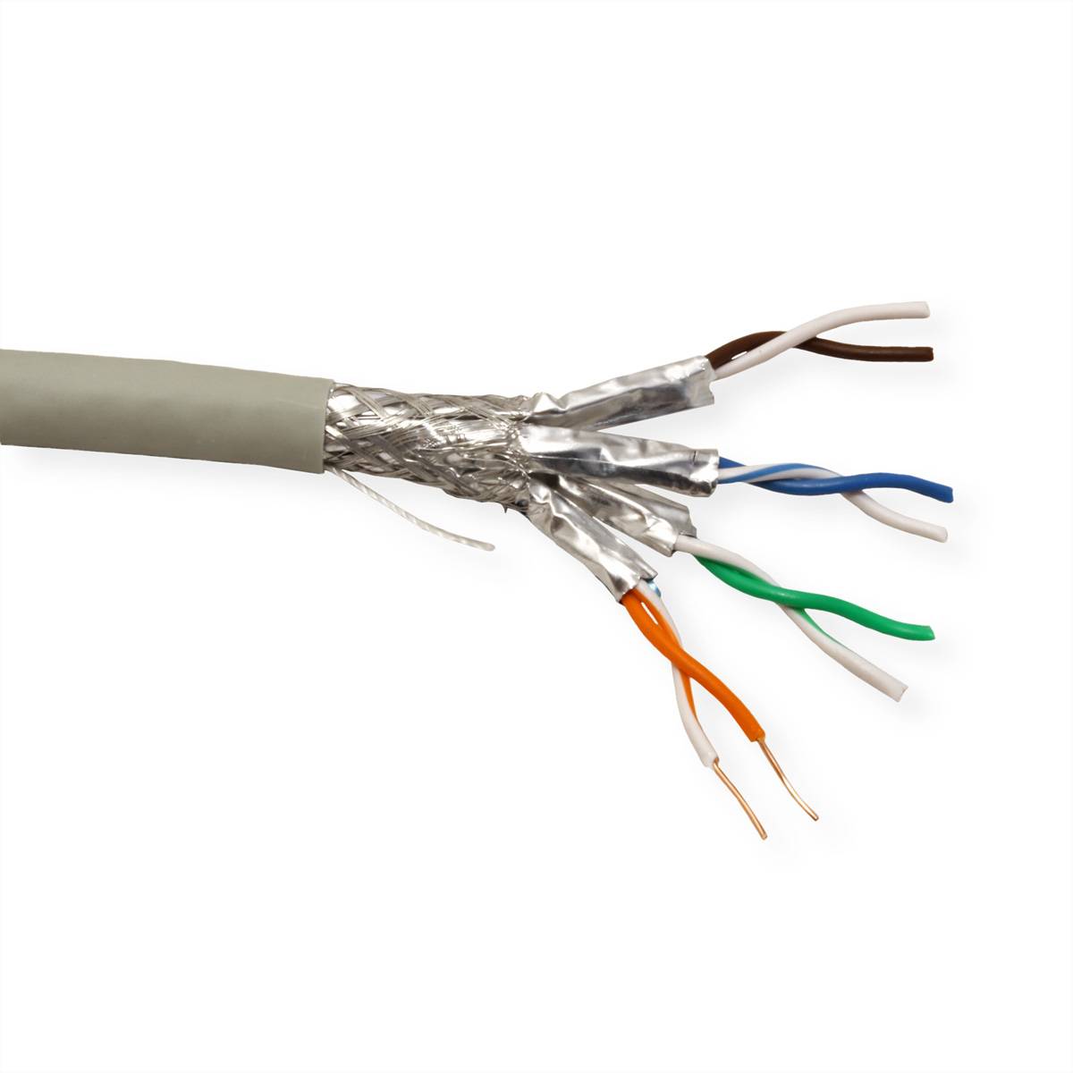 Roline - Bulkkabel - 100 m - SFTP, PiMF - CAT 6a