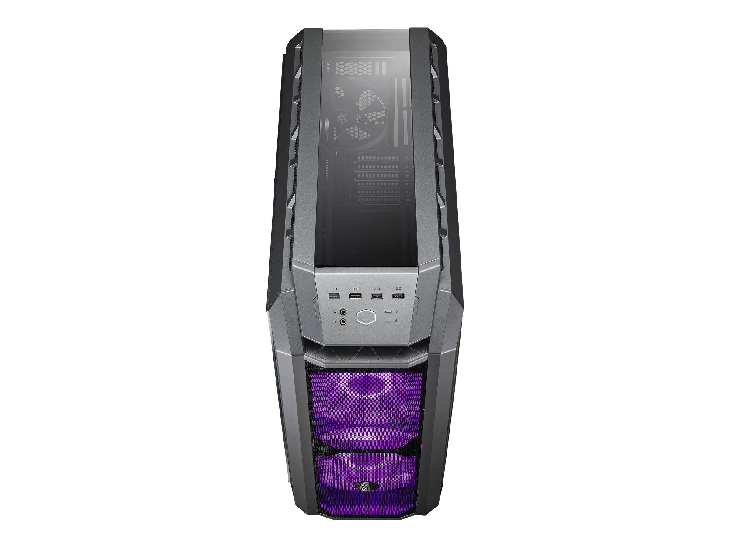 Cooler Master MasterCase H500P Mesh - Tower - Erweitertes ATX - ohne Netzteil (ATX / PS/2)