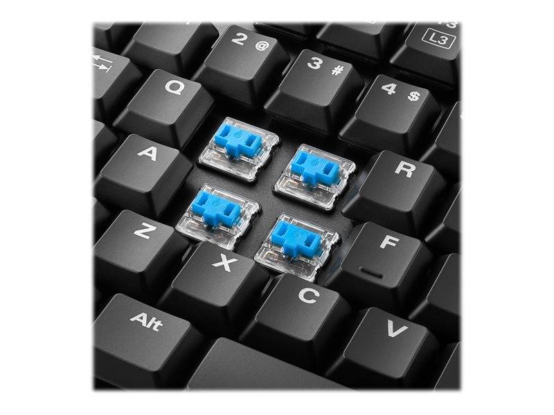 Sharkoon PureWriter RGB Red - Tastatur - Hintergrundbeleuchtung