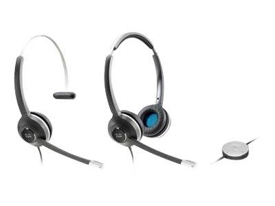 Cisco 531 Wired Single - Headset - On-Ear - kabelgebunden - für Cisco DX70, DX70 - MSRP, DX80, DX80 (No Radio)