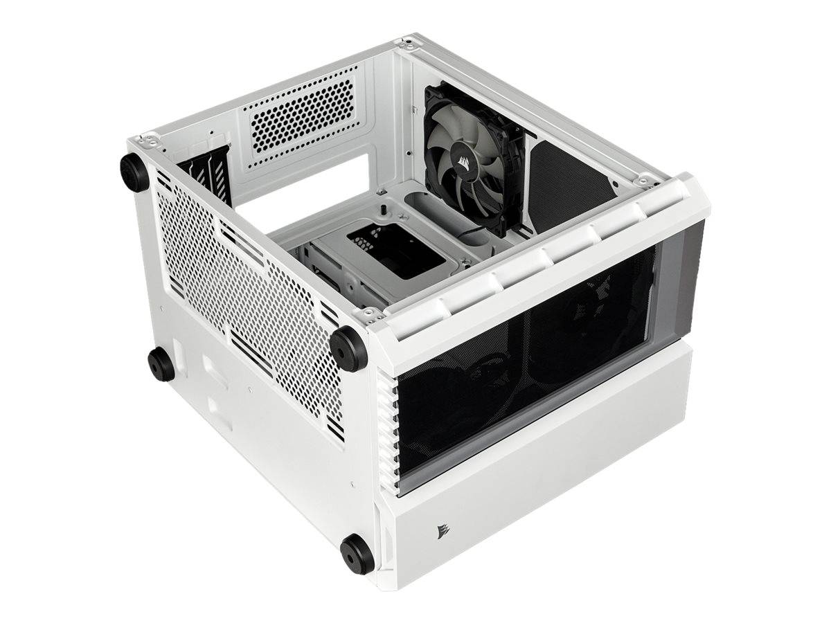 CORSAIR Crystal Series 280X - Tower - micro ATX - Seitenteil mit Fenster (gehärtetes Glas)