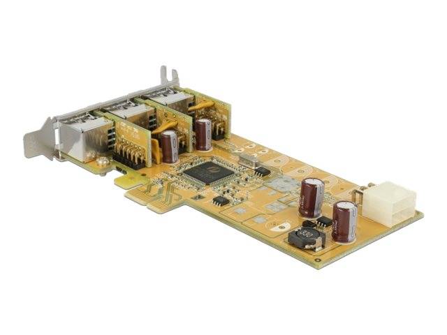 DeLock - USB-Adapter - PCIe 1.1 - PoweredUSB 2.0 (12 V)