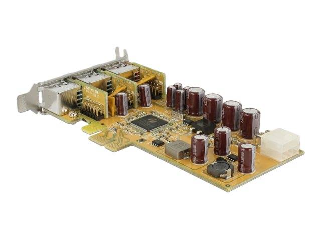 DeLock - USB-Adapter - PCIe 1.1 - PoweredUSB 2.0 (12 V)
