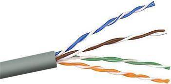 ACT Cat6a 305m 305m Cat6a U/UTP (UTP) Grau Netzwerkkabel (EP400B)