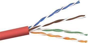 ACT Cat6a 305m 305m Cat6a U/FTP (STP) Rot Netzwerkkabel (EP455B)