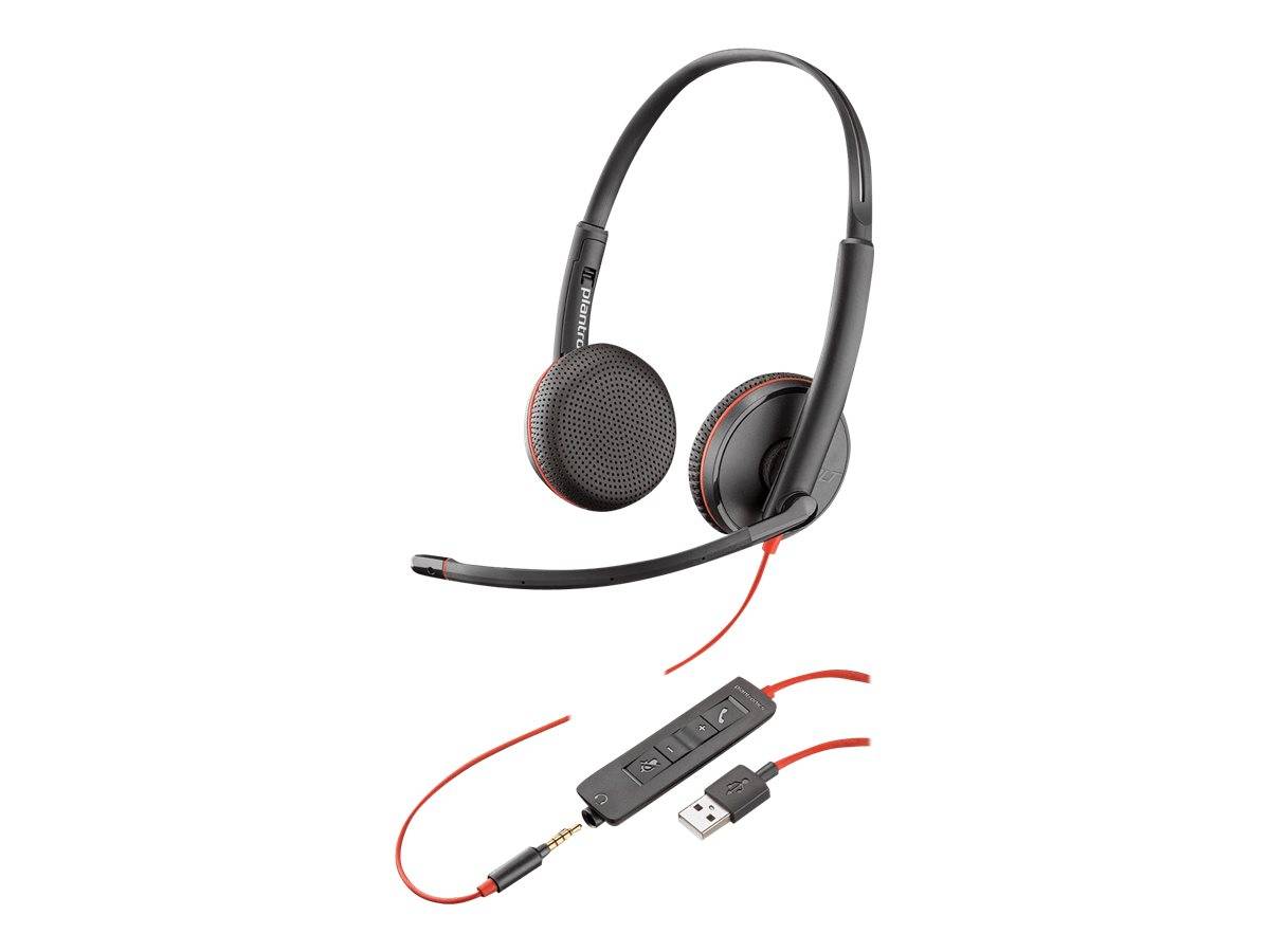 Poly Blackwire 3225 - 3200 Series - Headset - On-Ear