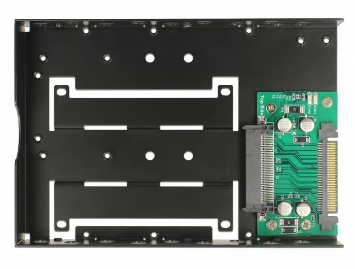 DeLOCK - Laufwerksschachtadapter - 3,5" auf U.2 (8,9 cm auf U.2)