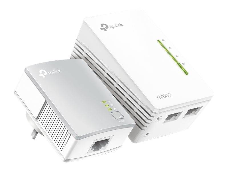 TP-Link Powerline AV600 - Extender Starter Kit - Powerline Adapterkit - HomePlug AV (HPAV)