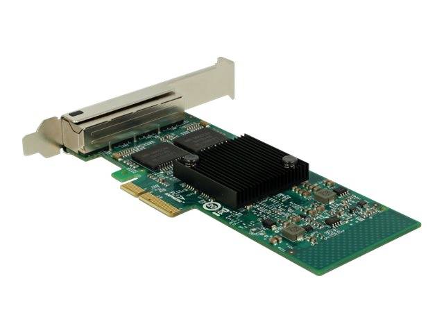 Delock PCI Express Card > 4 x Gigabit LAN - Netzwerkadapter