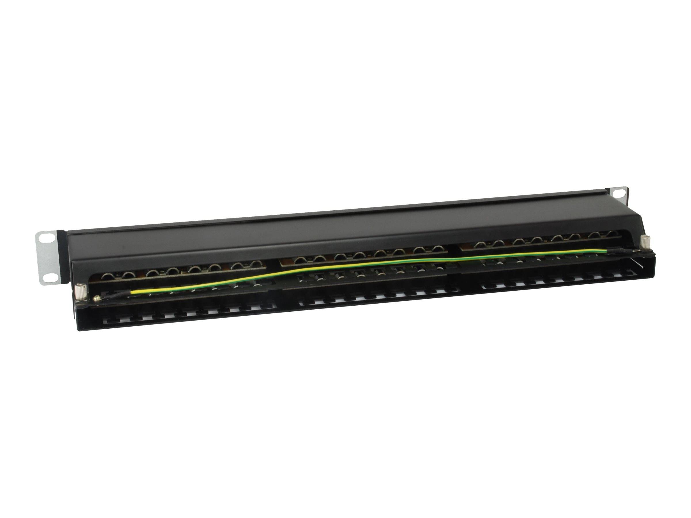 equip Pro - Patch Panel - Rack montierbar - CAT 6 - STP - RJ-45 X 48 - Schwarz - 1U - 48.3 cm (19"")