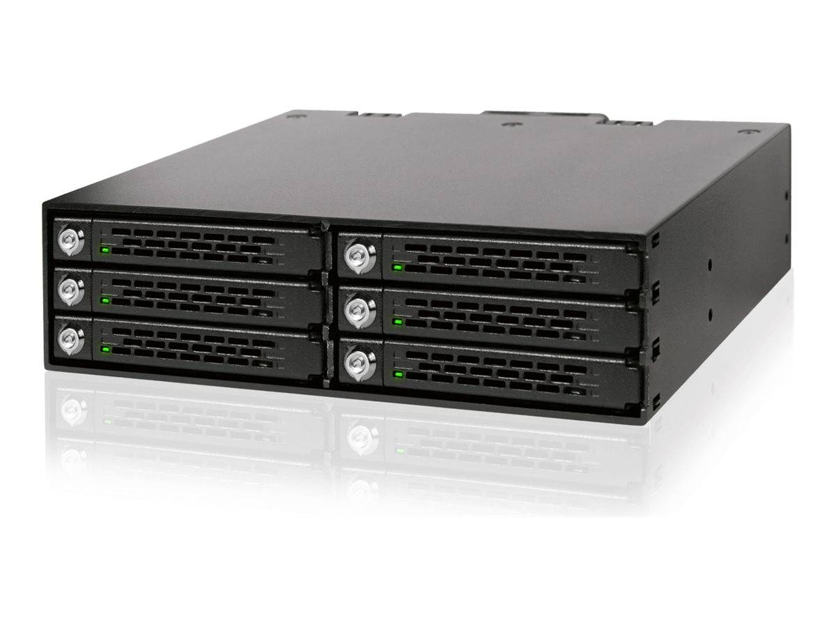 ICY Dock ToughArmor MB996SK-6SB - Gehäuse für Speicherlaufwerke - 2.5"" (6.4 cm)