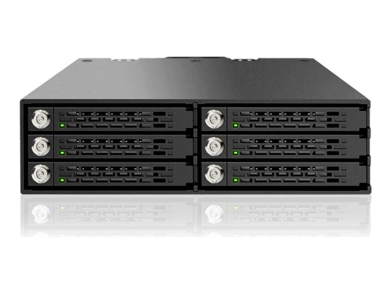 ICY Dock ToughArmor MB996SK-6SB - Gehäuse für Speicherlaufwerke - 2.5"" (6.4 cm)