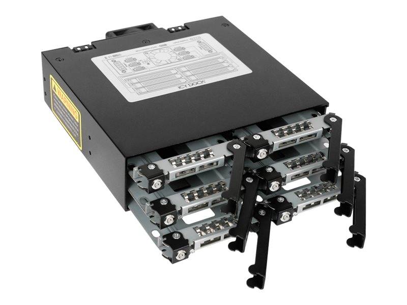 ICY Dock ToughArmor MB996SK-6SB - Gehäuse für Speicherlaufwerke - 2.5"" (6.4 cm)