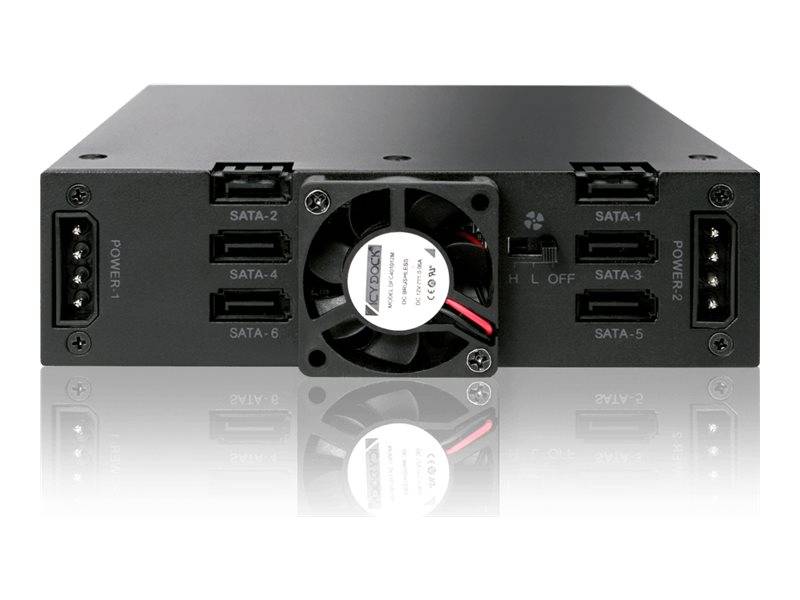 ICY Dock ToughArmor MB996SK-6SB - Gehäuse für Speicherlaufwerke - 2.5"" (6.4 cm)