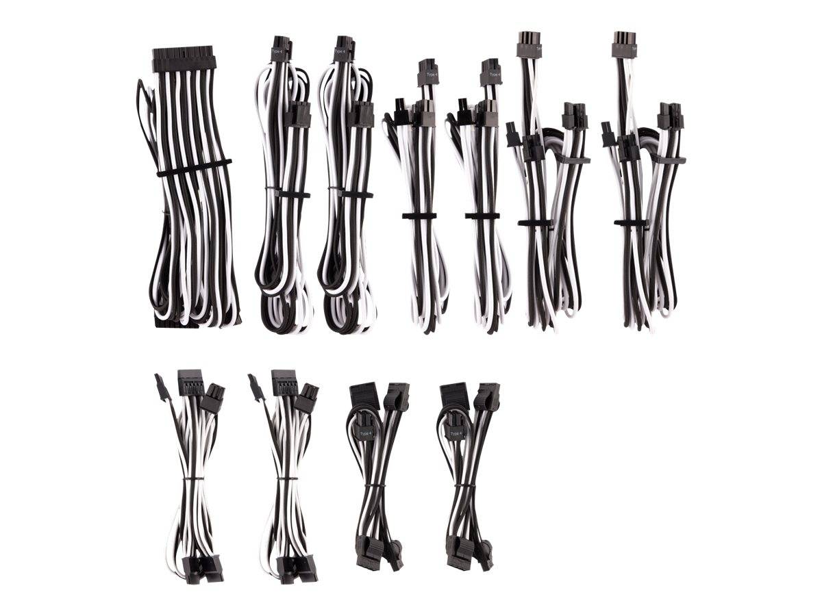 CORSAIR Premium individually sleeved pro kit (Type 4, Generation 4)