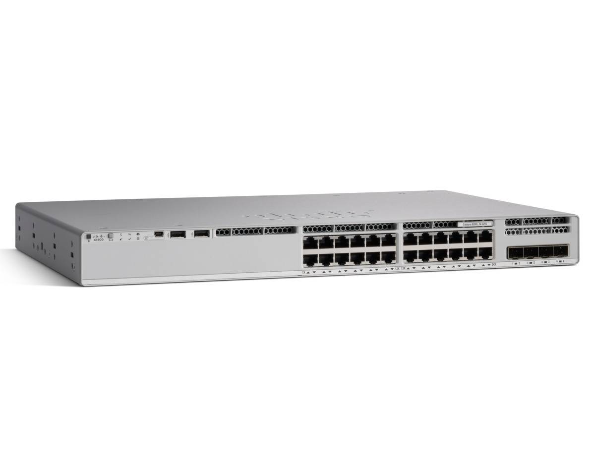 Cisco Catalyst 9200 - Network Essentials - Switch - L3 - Smart - 24 x 10/100/1000 (PoE+)