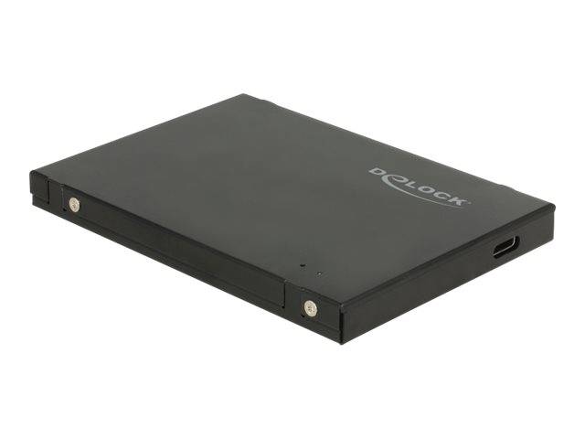 DeLOCK 2.5 External Enclosure for M.2 NVMe PCIe SSD - Speichergehäuse - SATA - USB 3.1 (Gen 2)