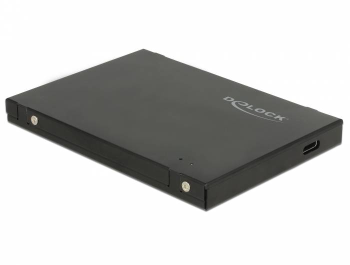 DeLOCK 2.5 External Enclosure for M.2 NVMe PCIe SSD - Speichergehäuse - SATA - USB 3.1 (Gen 2)