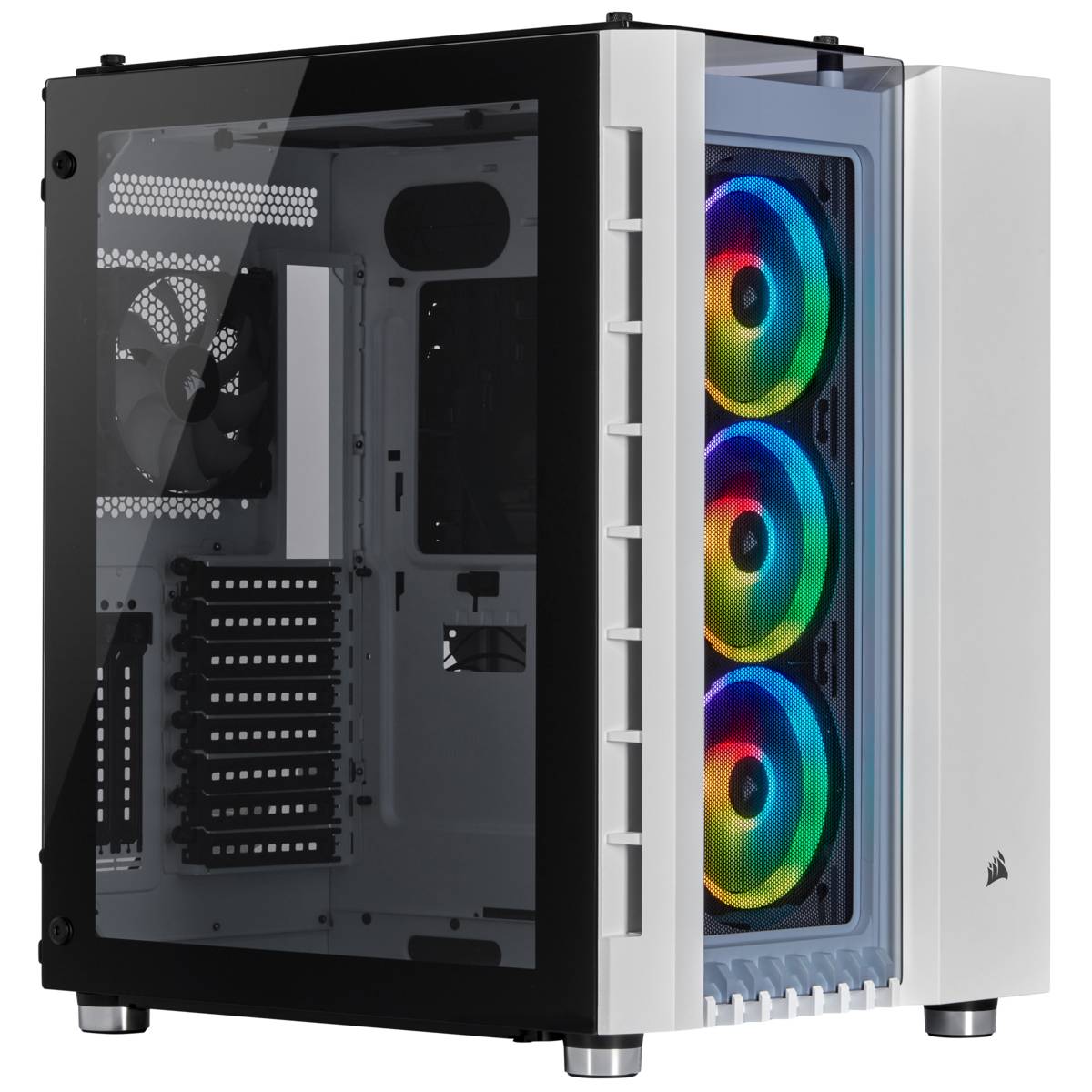 CORSAIR Crystal Series 680X RGB - Tower - Erweitertes ATX - Seitenteil mit Fenster (gehärtetes Glas)