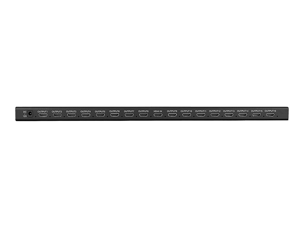 Lindy 16 Port HDMI 2.0 18G Splitter - Video-/Audio-Splitter