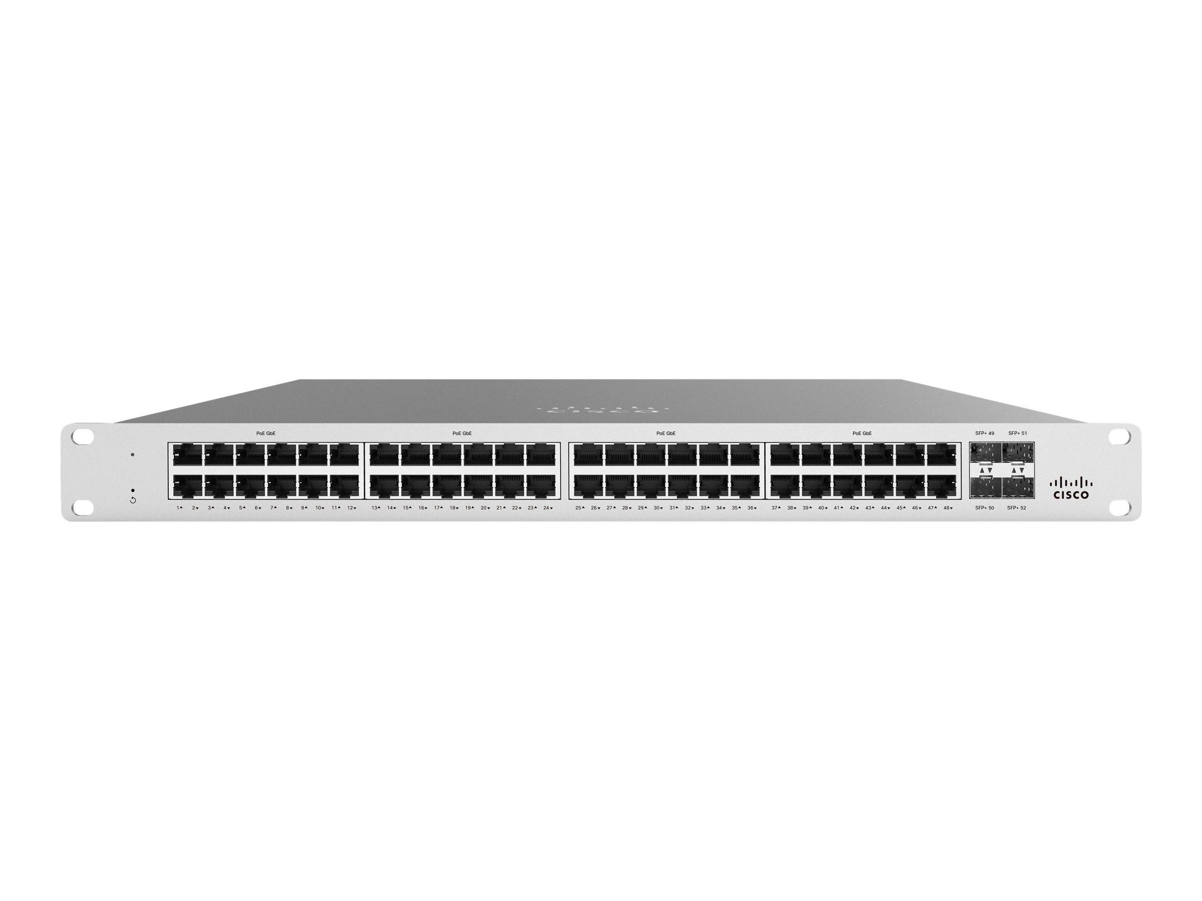 Cisco Meraki Cloud Managed MS125-48FP - Switch