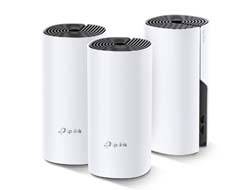 TP-Link Deco E4 - WLAN-System - (3 Router) - Netz - Wi-Fi 5 - Dual-Band (Packung mit 3)
