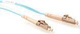 ACT 27 meter LSZH Multimode 50/125 OM3 fiber patch cable duplex with LC connectors LC/LC 50/125 DUP, OM3 27.00M (RL9627)