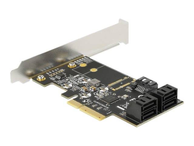 Delock PCI Express Card x4 > 5 x internal SATA 6 Gb/s