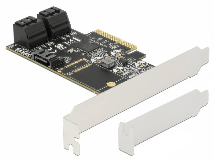 Delock PCI Express Card x4 > 5 x internal SATA 6 Gb/s