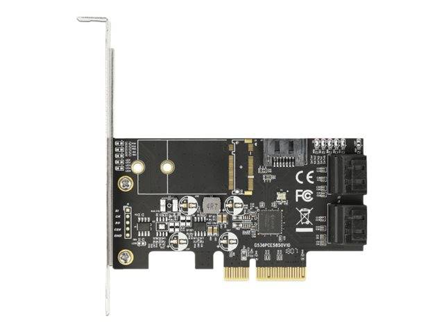 Delock PCI Express Card x4 > 5 x internal SATA 6 Gb/s